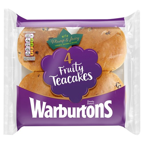 Warburtons Fruity Teacakes thumbnail 2