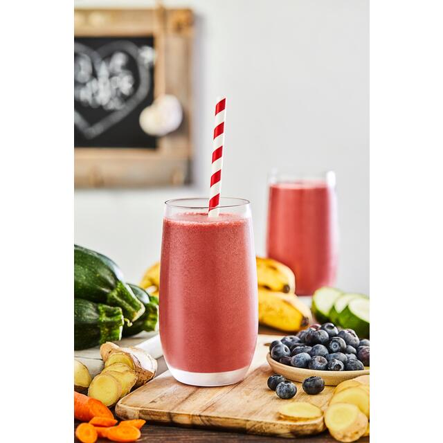 Love Struck Detox Blueberry, Carrot, Ginger, Banana & Courgette thumbnail 5