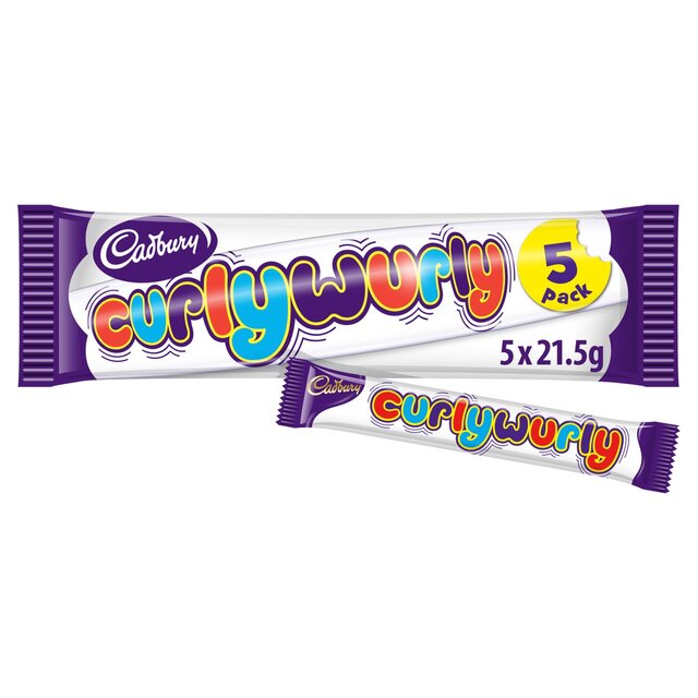 Cadbury Curly Wurly Chocolate Bar Multipack