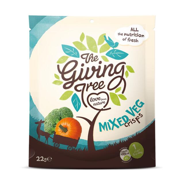 The Giving Tree Vacuum Fried Mixed Veggie Crisps