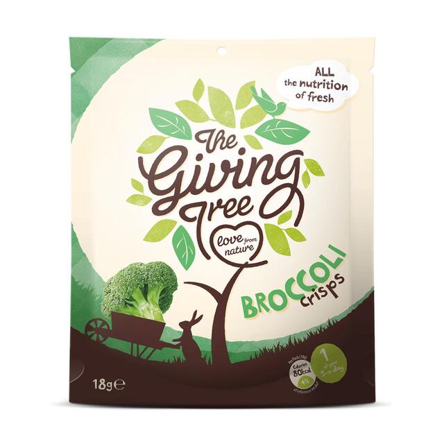 The Giving Tree Vacuum Fried Broccoli Crisps