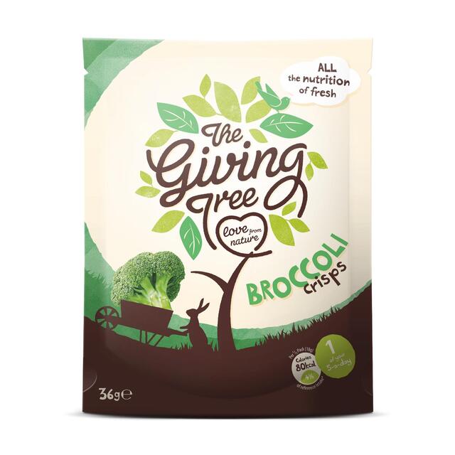 The Giving Tree Vacuum Fried Broccoli Crisps