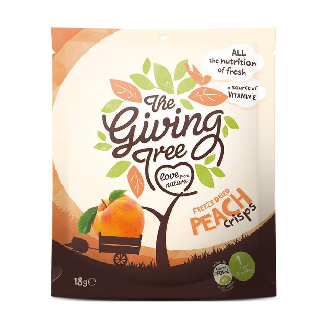 The Giving Tree Freeze Dried Peach Crisps