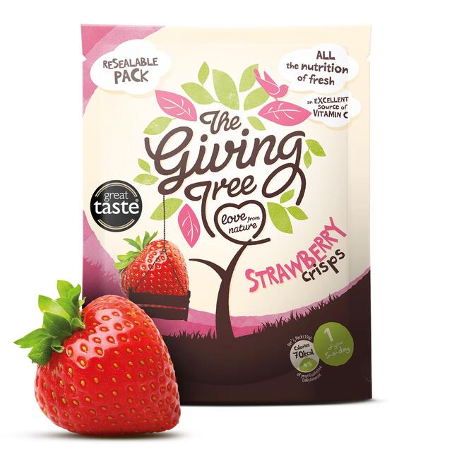 The Giving Tree Freeze Dried Strawberry Crisps thumbnail 2