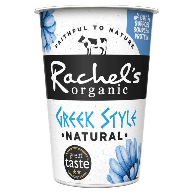 Rachel's Organic Stirred Greek Style Natural Yoghurt