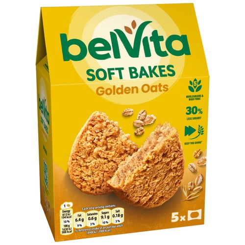 Belvita Golden Oats Bakes Breakfast Biscuits thumbnail 3