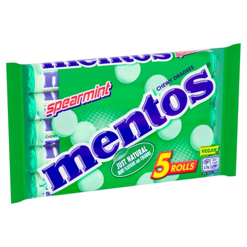 Mentos Chewy Spearmint Sweets Multipack  thumbnail 3