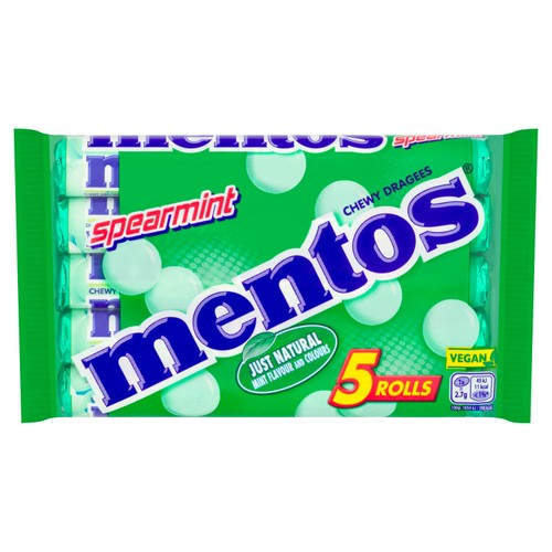 Mentos Chewy Spearmint Sweets Multipack  thumbnail 4