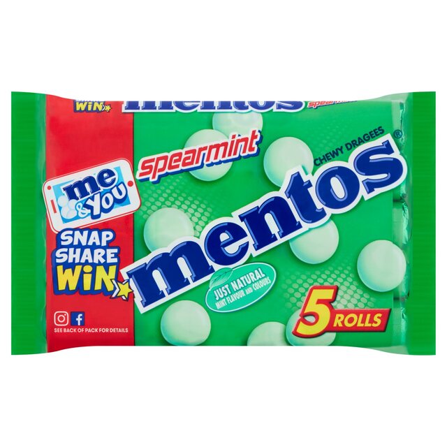 Mentos Chewy Spearmint Sweets Multipack thumbnail 3