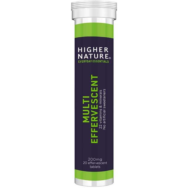 Higher Nature Everyday Essentials Multivitamin Effervescent Tablets 200mg