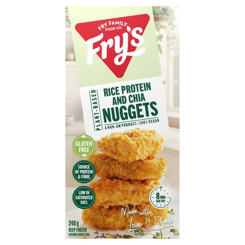 Fry's Family Foods Rice Protein & Chia Nuggets