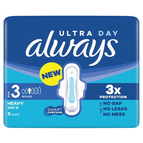 Always Sanitary Towels Ultra Night (Size 3) Wings