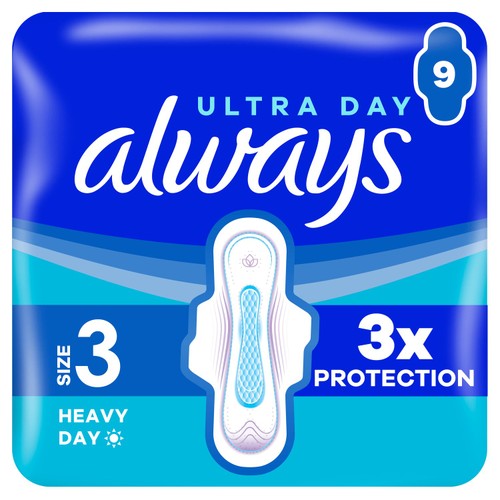 Always Sanitary Towels Ultra Night (Size 3) Wings thumbnail 7