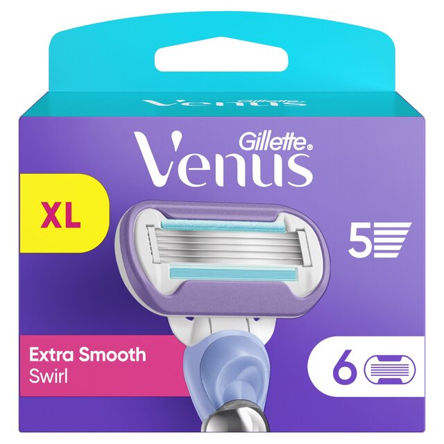 Gillette Venus Deluxe Smooth Swirl Contour Razor Blades 6 thumbnail 2