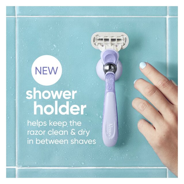 Gillette Venus Deluxe Smooth Swirl Contour Razor Blades 6 thumbnail 6