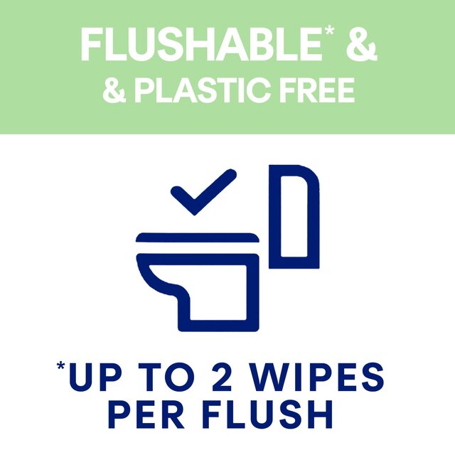Andrex Fresh and Soothe Flushable Hygiene Wipes thumbnail 3
