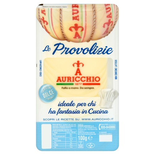 Auricchio Mild Provolone Thin Cheese Slices