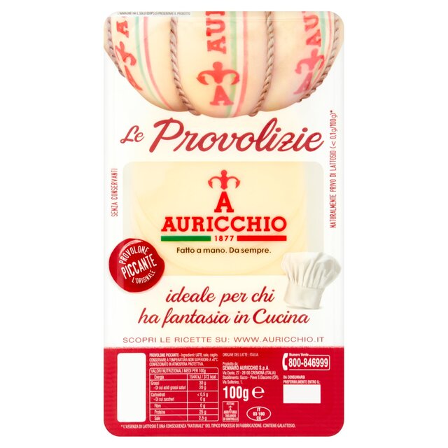 Auricchio Thin Sliced Strong Provolone