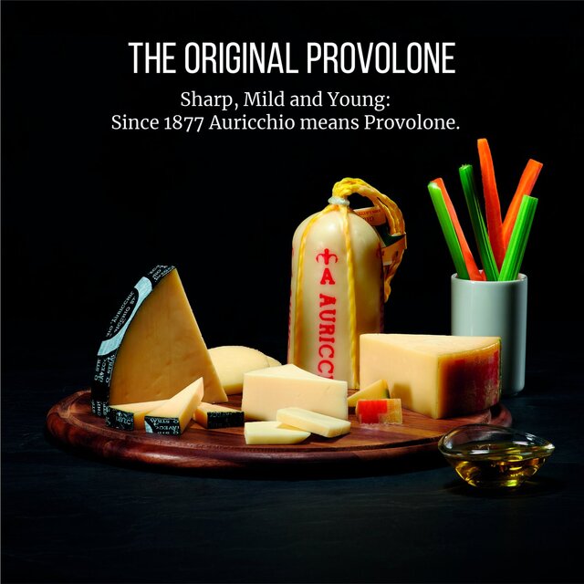 Auricchio Smoked Provolone Thin Cheese Slices thumbnail 2