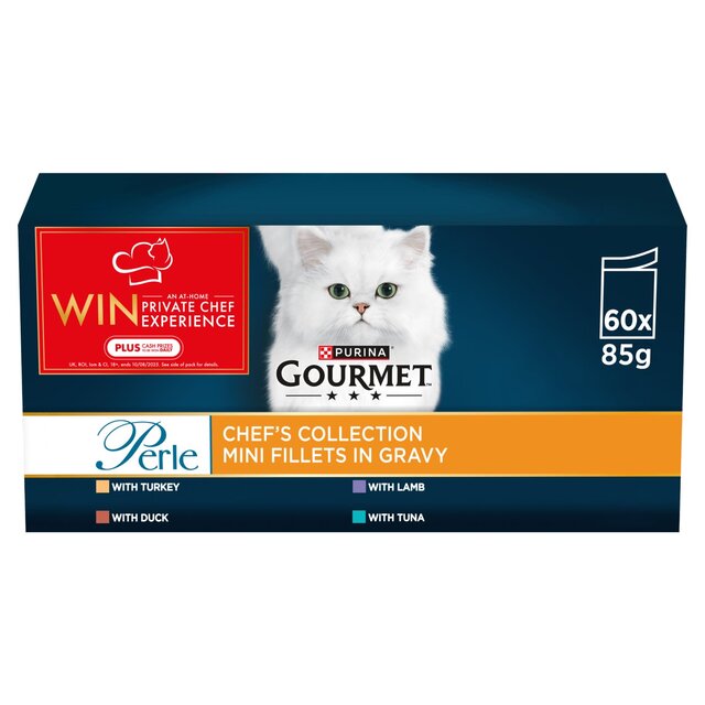 Gourmet Perle Chef's Collection in Gravy Wet Cat Food