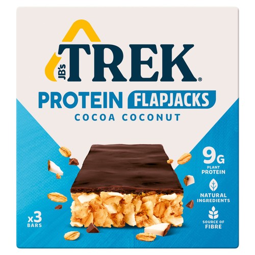 TREK Cocoa Coconut Protein Flapjacks Multipack thumbnail 5