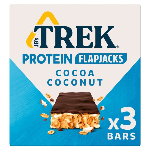 TREK Cocoa Coconut Protein Flapjacks Multipack