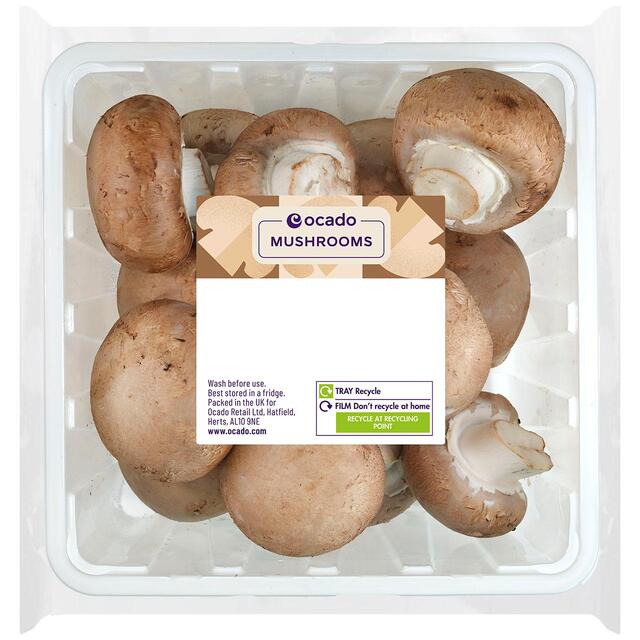 Ocado Family Pack Chestnut Mushrooms thumbnail 2