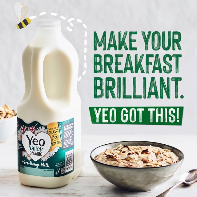 Yeo Valley Organic Fresh Semi Skimmed Milk thumbnail 2