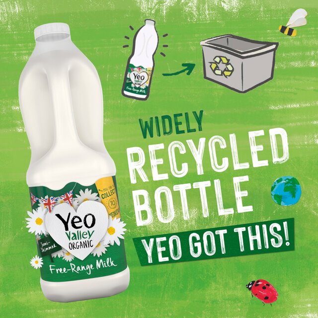 Yeo Valley Organic Fresh Semi Skimmed Milk thumbnail 6