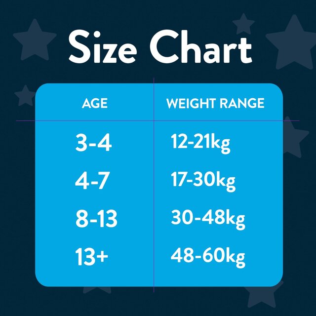 Huggies DryNites Boys Pyjama Pants, 4-7 Yrs (17-30kg) thumbnail 8