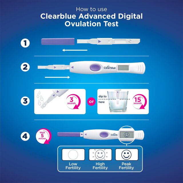 Clearblue Advanced Digital Ovulation Test Dual Hormone thumbnail 10
