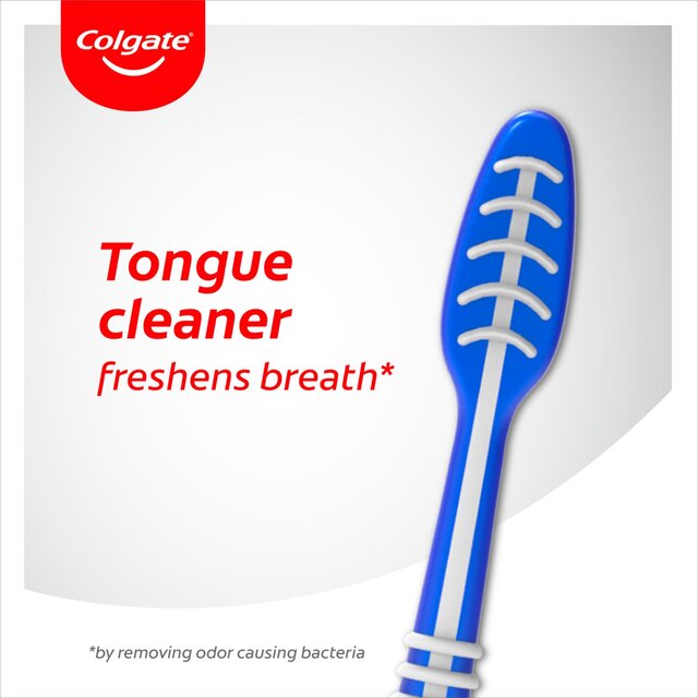 Colgate ZigZag Medium Manual Toothbrush thumbnail 2