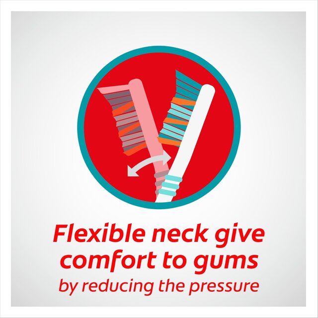 Colgate ZigZag Medium Manual Toothbrush thumbnail 5