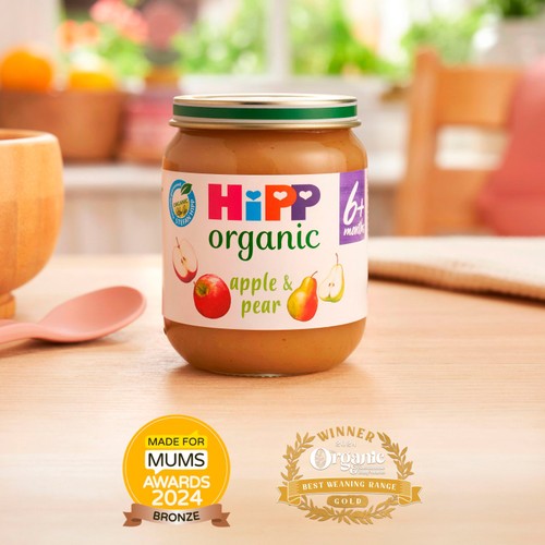 HiPP Organic Rice Pudding with Apple & Pear Baby Food Jar 7+ months thumbnail 8