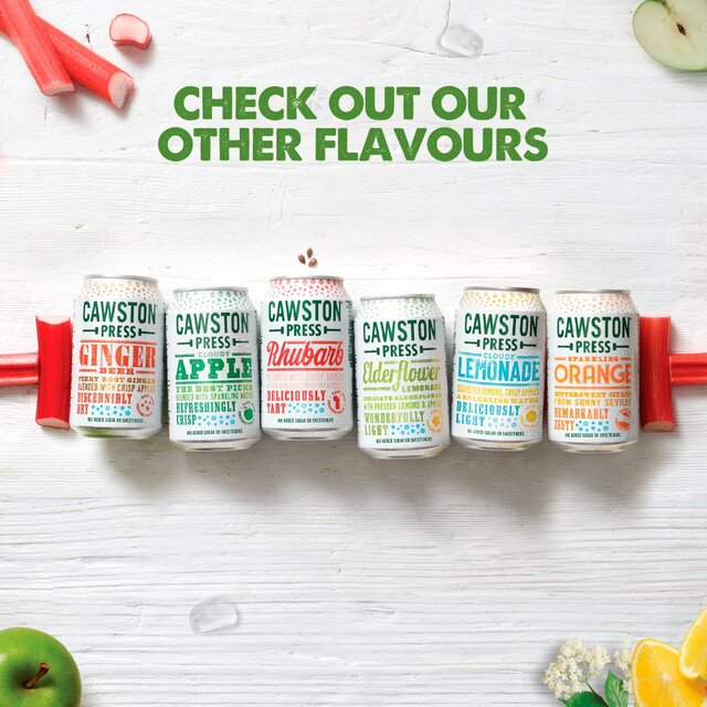 Cawston Press Sparkling Elderflower Lemonade thumbnail 3