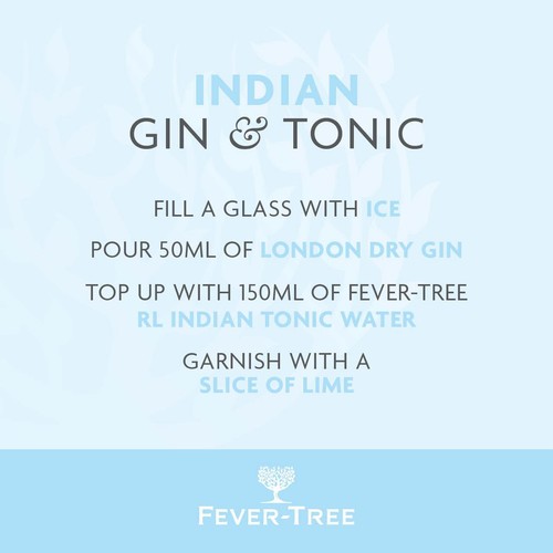 Fever-Tree Light Indian Tonic Water Cans thumbnail 3