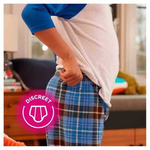 Huggies DryNites Girls Pyjama Pants, 8-15 Yrs (27-57kg) thumbnail 3