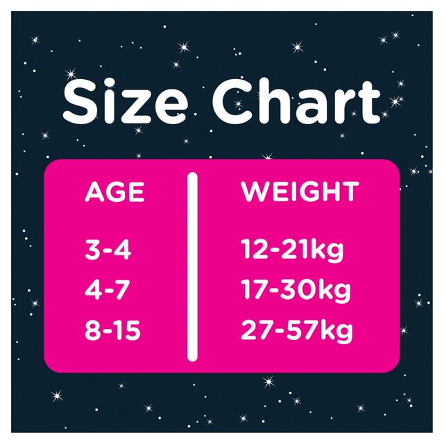 Huggies DryNites Girls Pyjama Pants, 8-15 Yrs (27-57kg) thumbnail 7