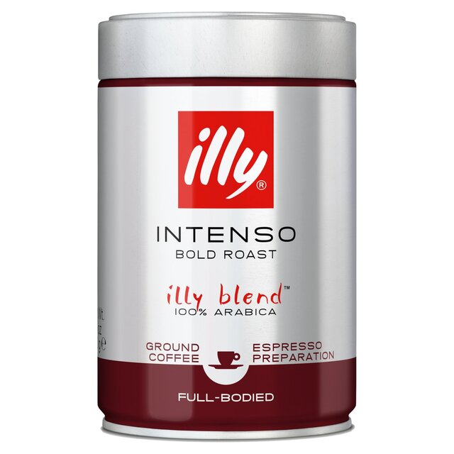 illy Espresso Caffe Macinato Dark Ground Roasted Coffee