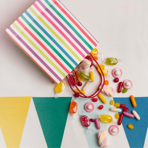 Talking Tables Striped Rainbow Party Bags thumbnail 5