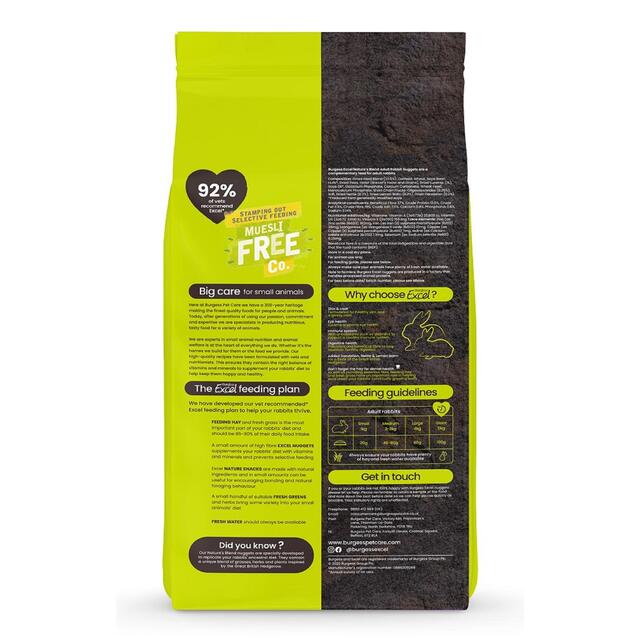 Burgess Excel Natures Blend Nuggets thumbnail 3