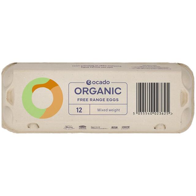 Ocado Organic Free Range Mixed Weight Eggs thumbnail 2
