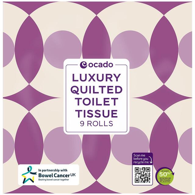 Ocado Luxury Quilted Toilet Tissue
