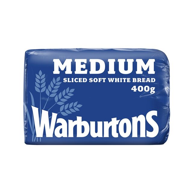 Warburtons White Sliced Medium Loaf