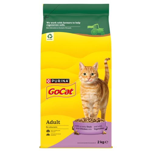 Go-Cat Chicken & Duck Dry Cat Food  thumbnail 2