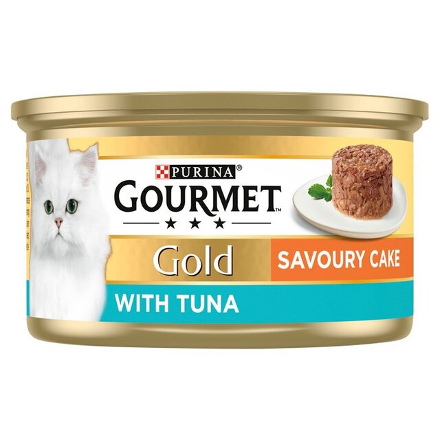 Gourmet Gold Savoury Cake Tuna Wet Cat Food