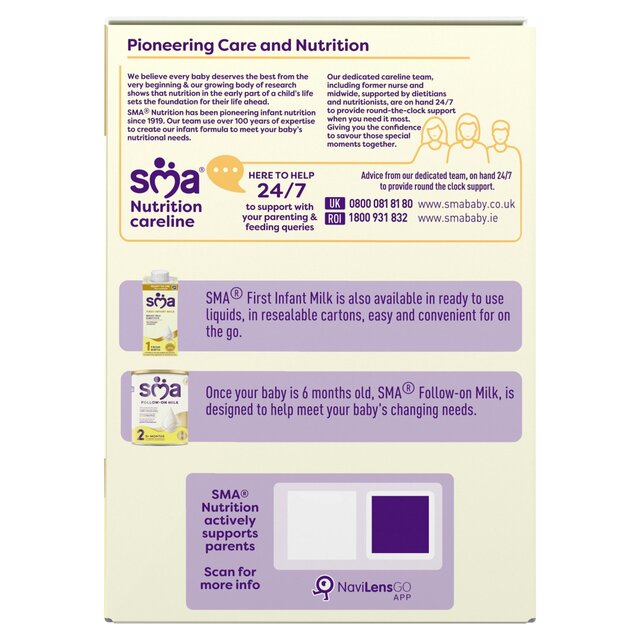 SMA PRO First Infant Milk From Birth Starter Pack thumbnail 3