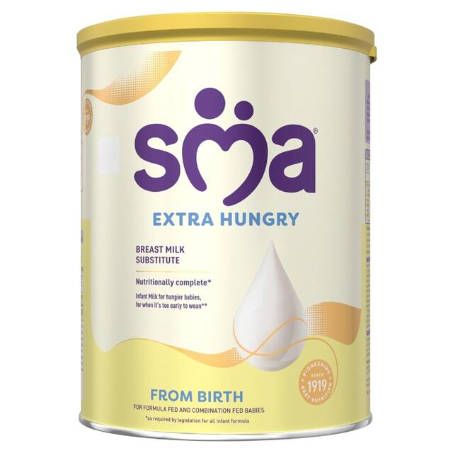SMA Extra Hungry Infant Milk Powder, From Birth