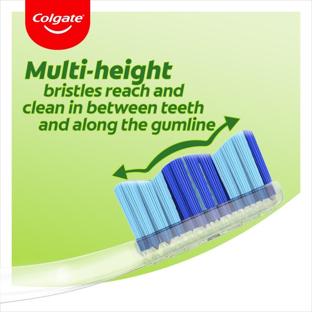 Colgate Twister Fresh Medium Manual Toothbrush Twin Pack thumbnail 3