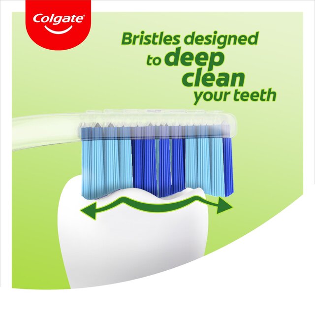 Colgate Twister Fresh Medium Manual Toothbrush Twin Pack thumbnail 4